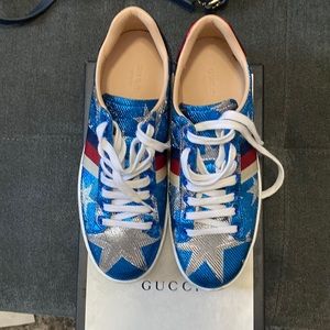 Gucci Ace “Starry Sky” Sneakers Size 39